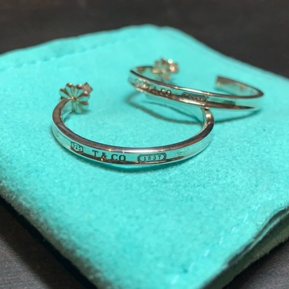 Tiffany & Co. 1837 Hoop Earrings - Picture 1 of 6
